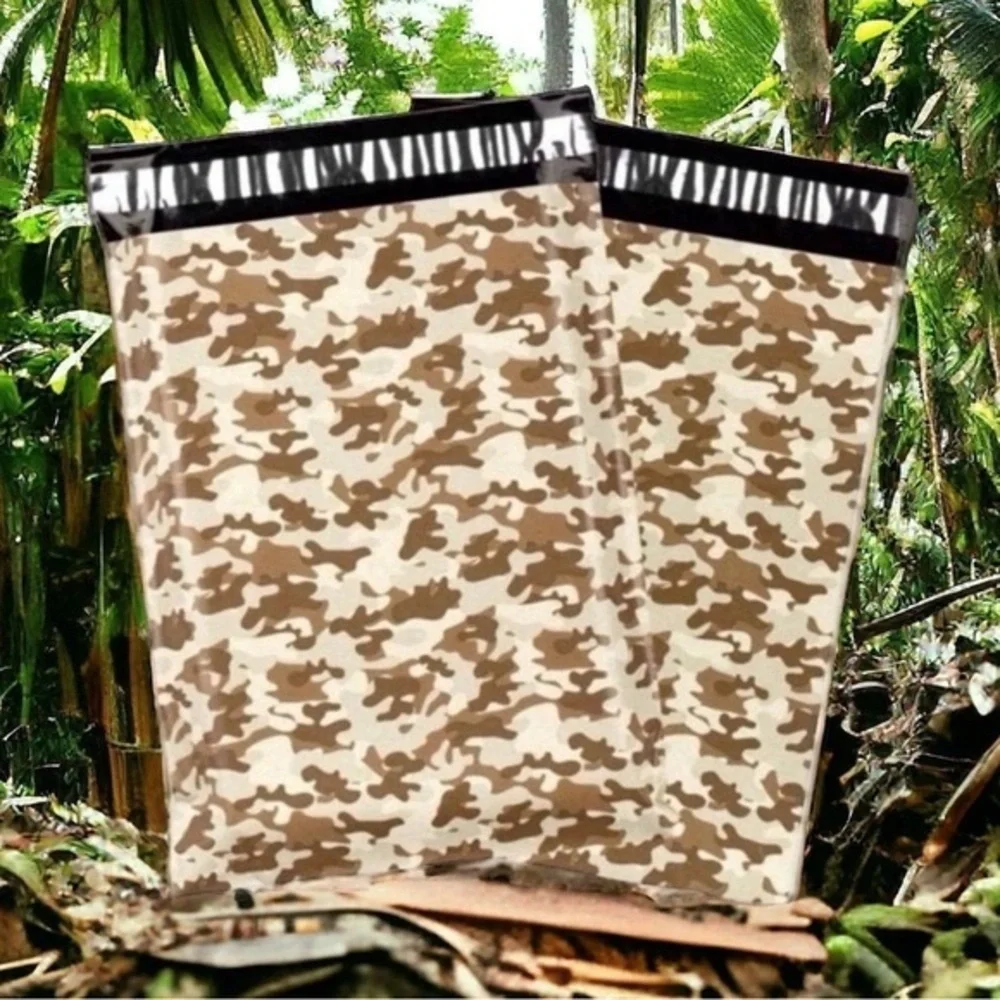 (10) 10x13 Camouflage Poly Mailers